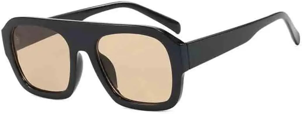 

Солнцезащитные очки с защитой UV400 | Большая оправа, леопардовый принт, стиль панк | для женщин и мужчин, для занятий спортом на открытом воздухе и вождения DSVIGF, Black Tea