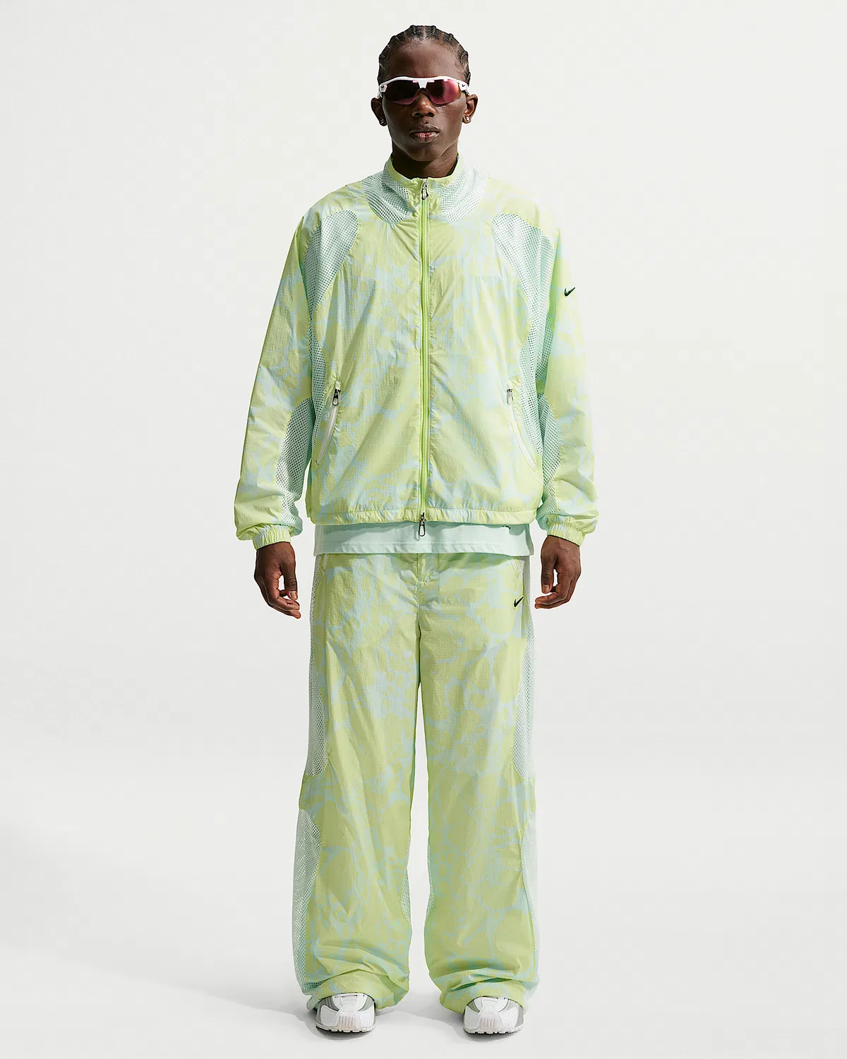 Мужские спортивные штаны Gooey Track Nike Project F.R.O.G., Barely Volt/Barely Green/Fir