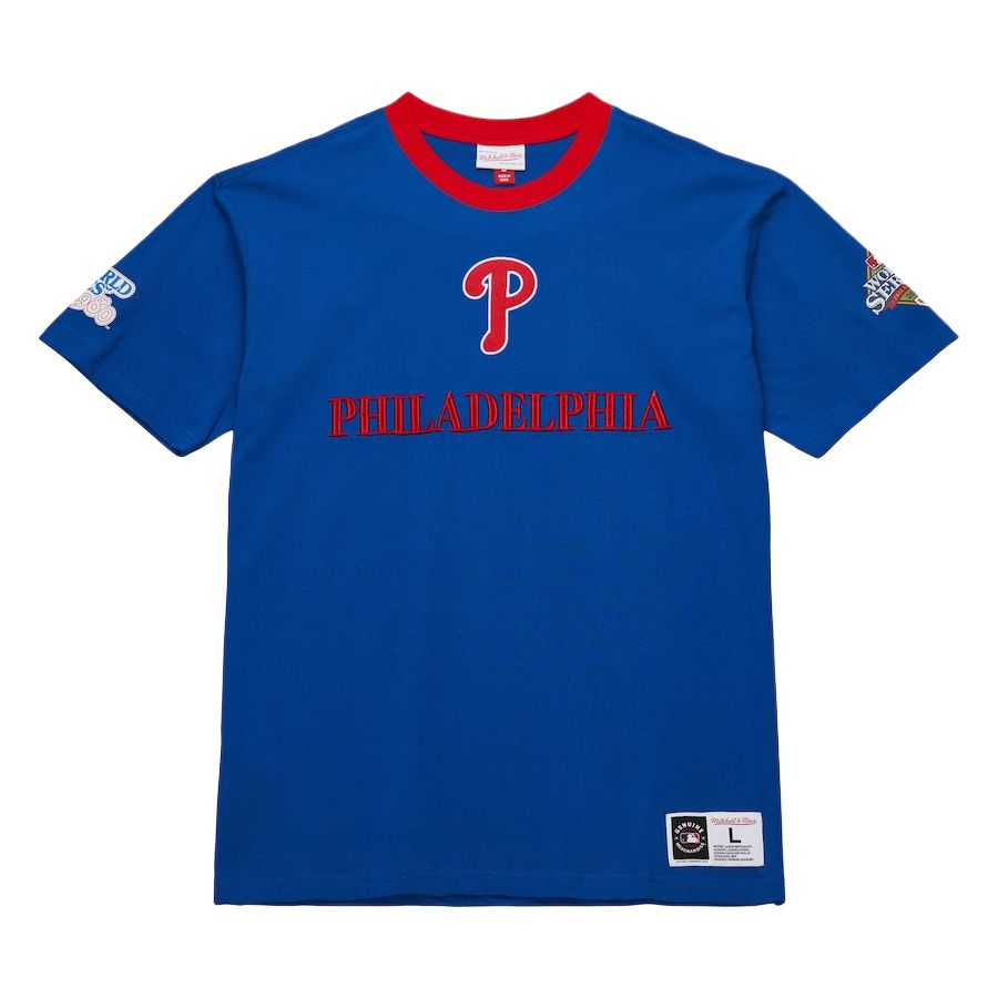 

Mitchell Ness Футболка Mitchell & Ness x MLB Philadelphia Phillies мужская royal blue, Синий, Mitchell Ness Футболка Mitchell & Ness x MLB Philadelphia Phillies мужская royal blue