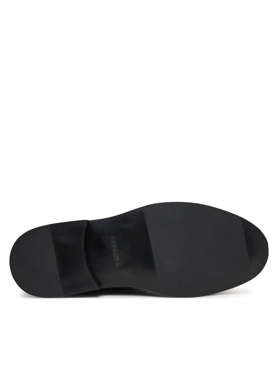 Туфли на шнуровке Ess Rubber Desert Boot Lth HM0HM01979 Calvin Klein, черный — фото 4