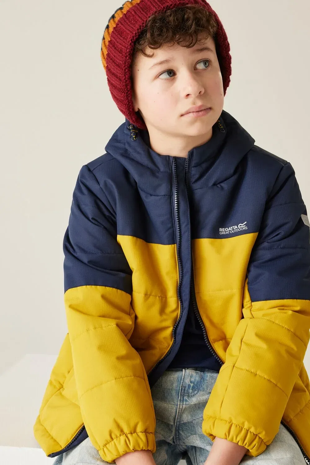Детская куртка Regatta Lofthouse с утеплителем, желтый