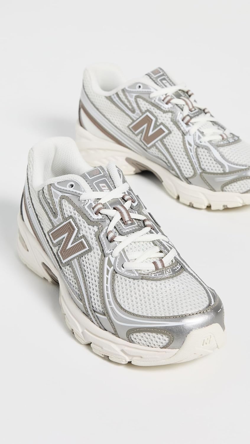 Мужские кроссовки New Balance 740, белый/коричневый — фото 4