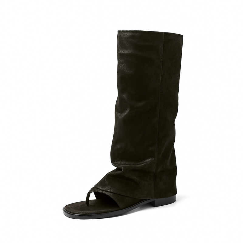 

Сапоги женские Jiuxingdao, цвет Black leather
