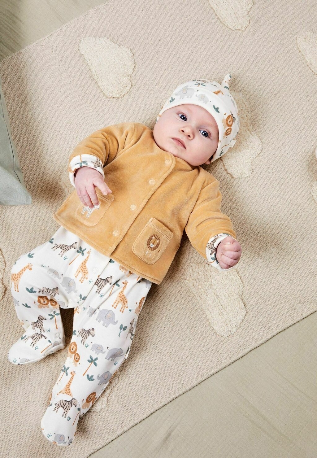 

REGULAR FIT JoJo Maman Bébé, Пижамный верх JoJo Maman Bébé, коричневый 2-Piece Safari Set