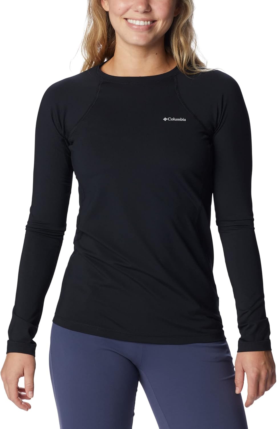 

Футболка Columbia Womens Midweight Stretch Long Sleeve Top, Black 1, Черный, Футболка Columbia Womens Midweight Stretch Long Sleeve Top, Black 1