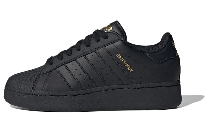 

Кроссовки adidas originals Superstar Series Skateboarding Shoes Men Low-top Black/Gold, черный/золотой