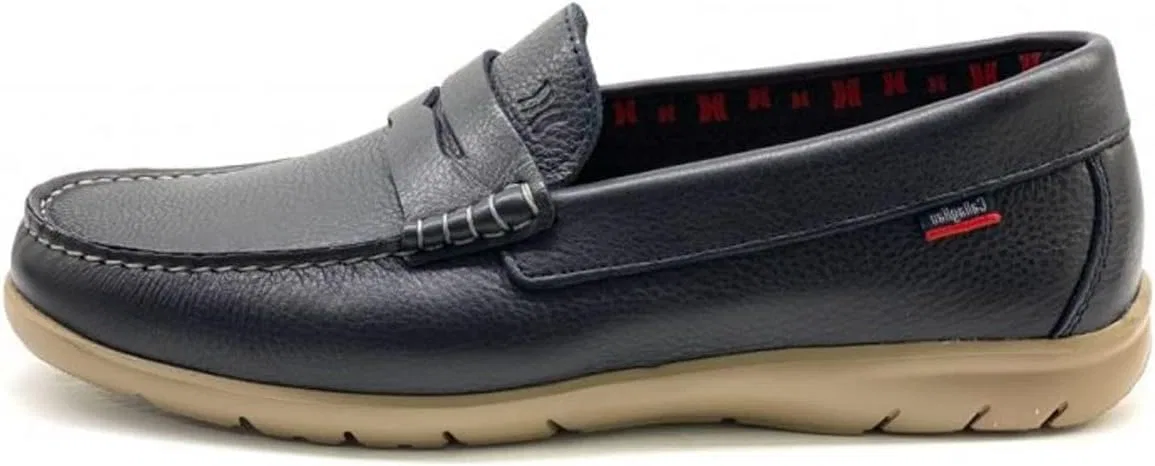 Туфли CallagHan Mocassino Blu da Uomo 18004, Blue