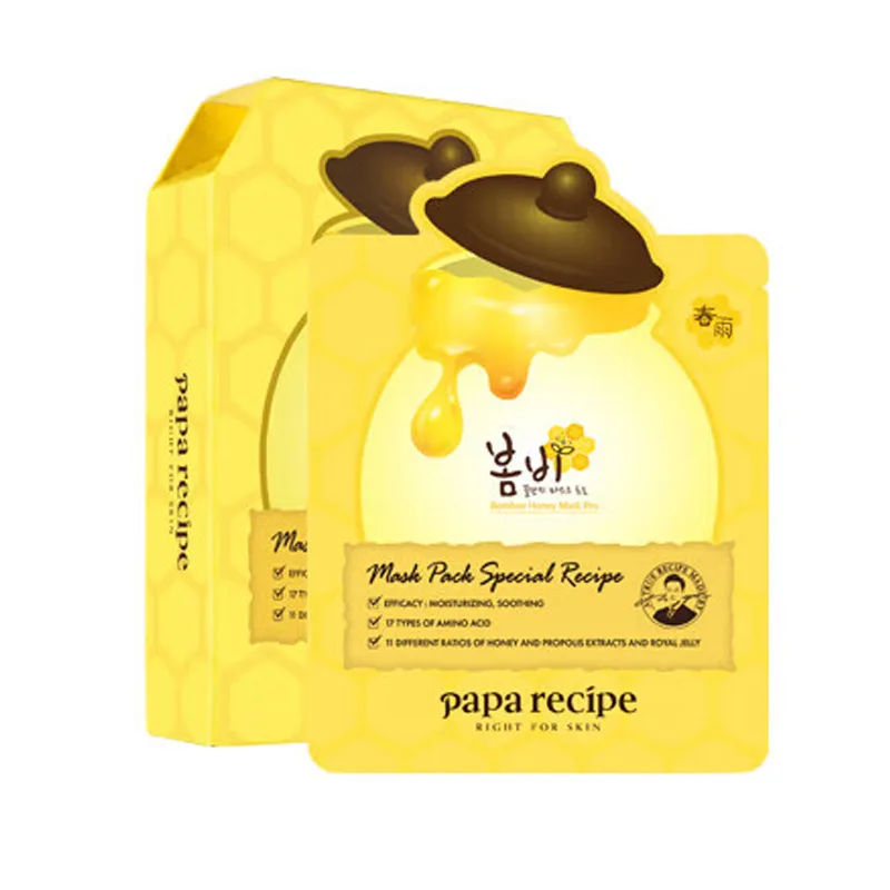 Маска для лица Papa Recipe — Bumblebee Honey увлажняющая и успокаивающая, , /30 Pcs, 25 г — фото 2