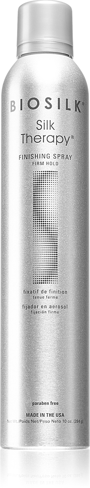 

Лак для волос Silk therapy Finishing Spray с сильным фиксирующим эффектом Biosilk, 284 гр