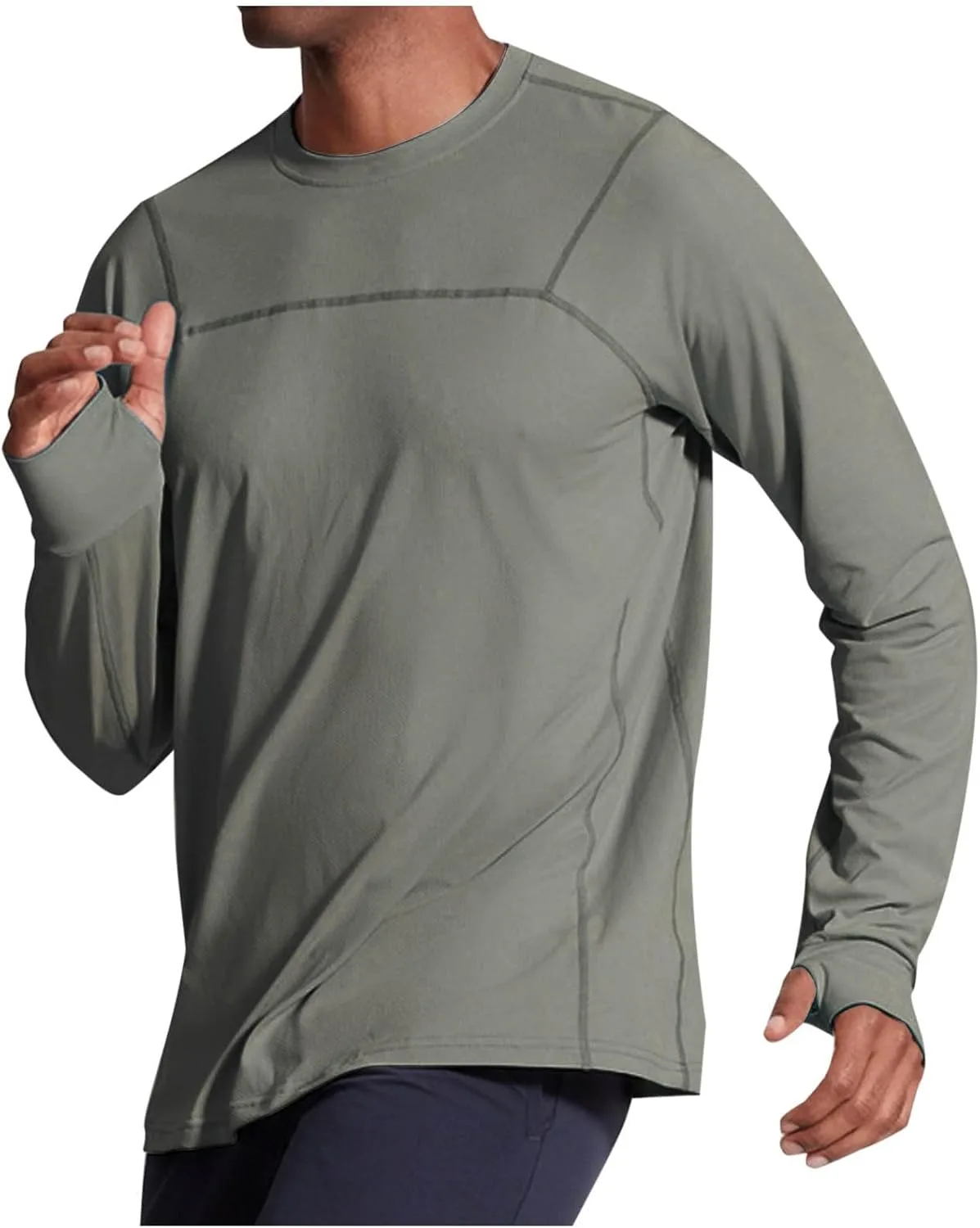 

Мужская футболка для походов Classic Athletic с длинным рукавом QUNPIU