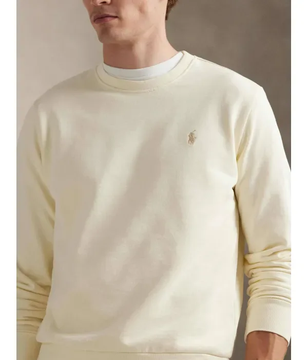 Толстовка regular fit Polo Ralph Lauren, кремовый — фото 4