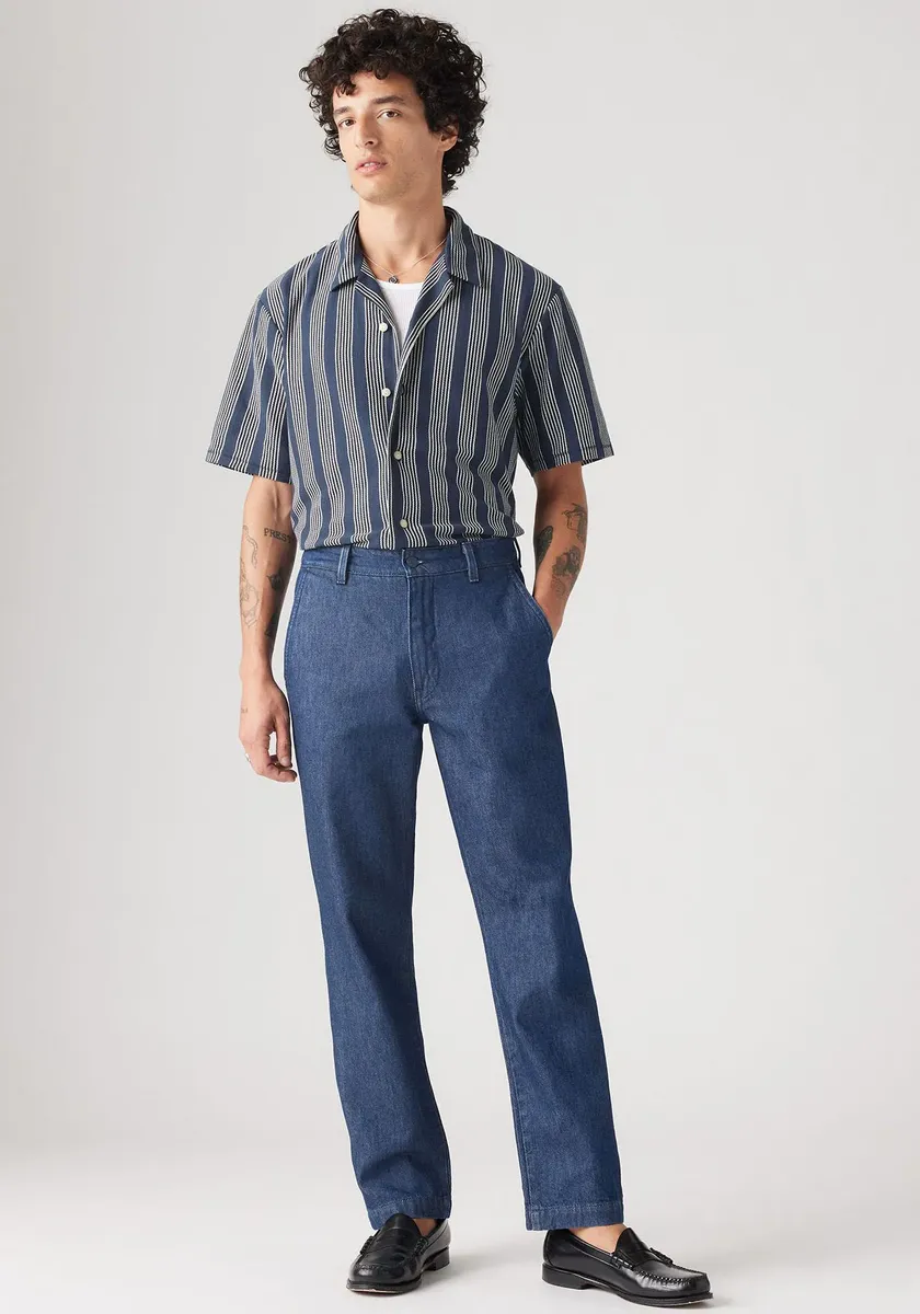 Прямые джинсы Levi's "XX CHINO AUTHENTIC STRT", мягкие на ощупь, цвет Half Past Rinse — фото 2
