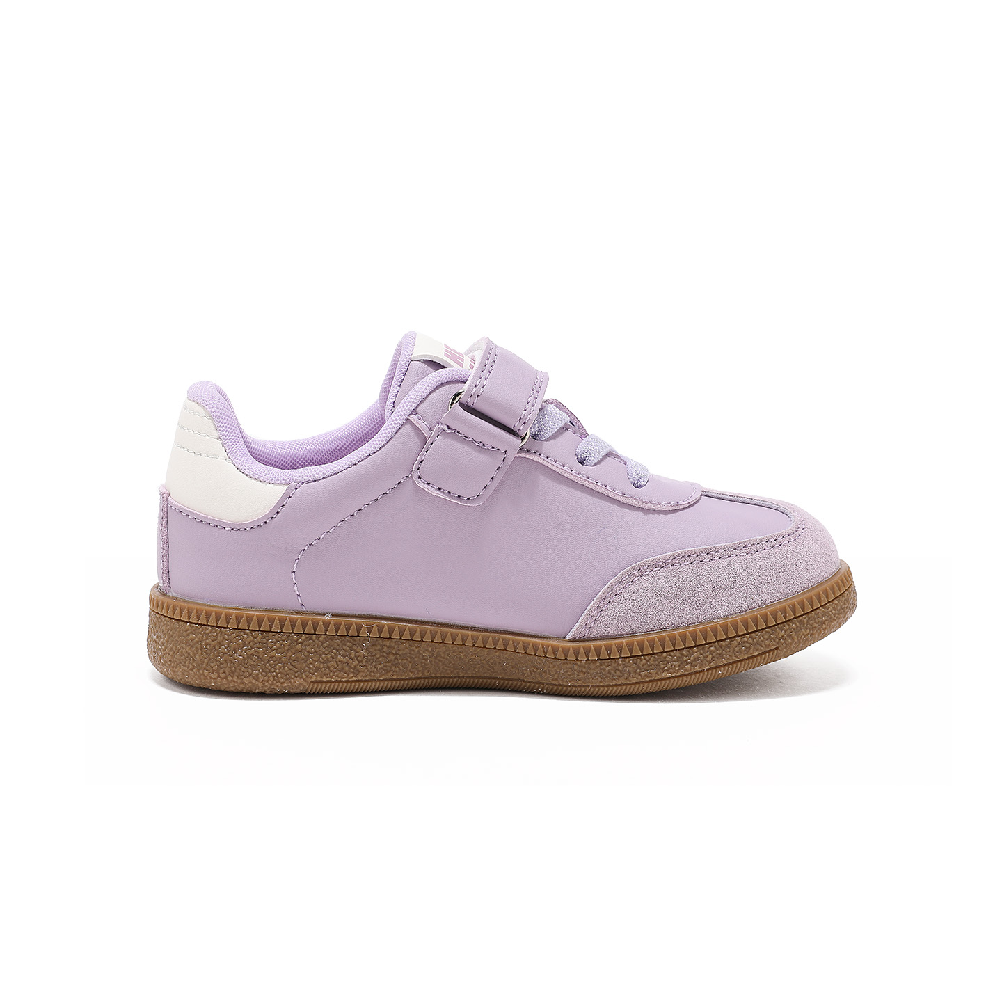 Hello Kitty x Synthetic Leather Low top детские повседневные кроссовки Sanrio, серебро — фото 4