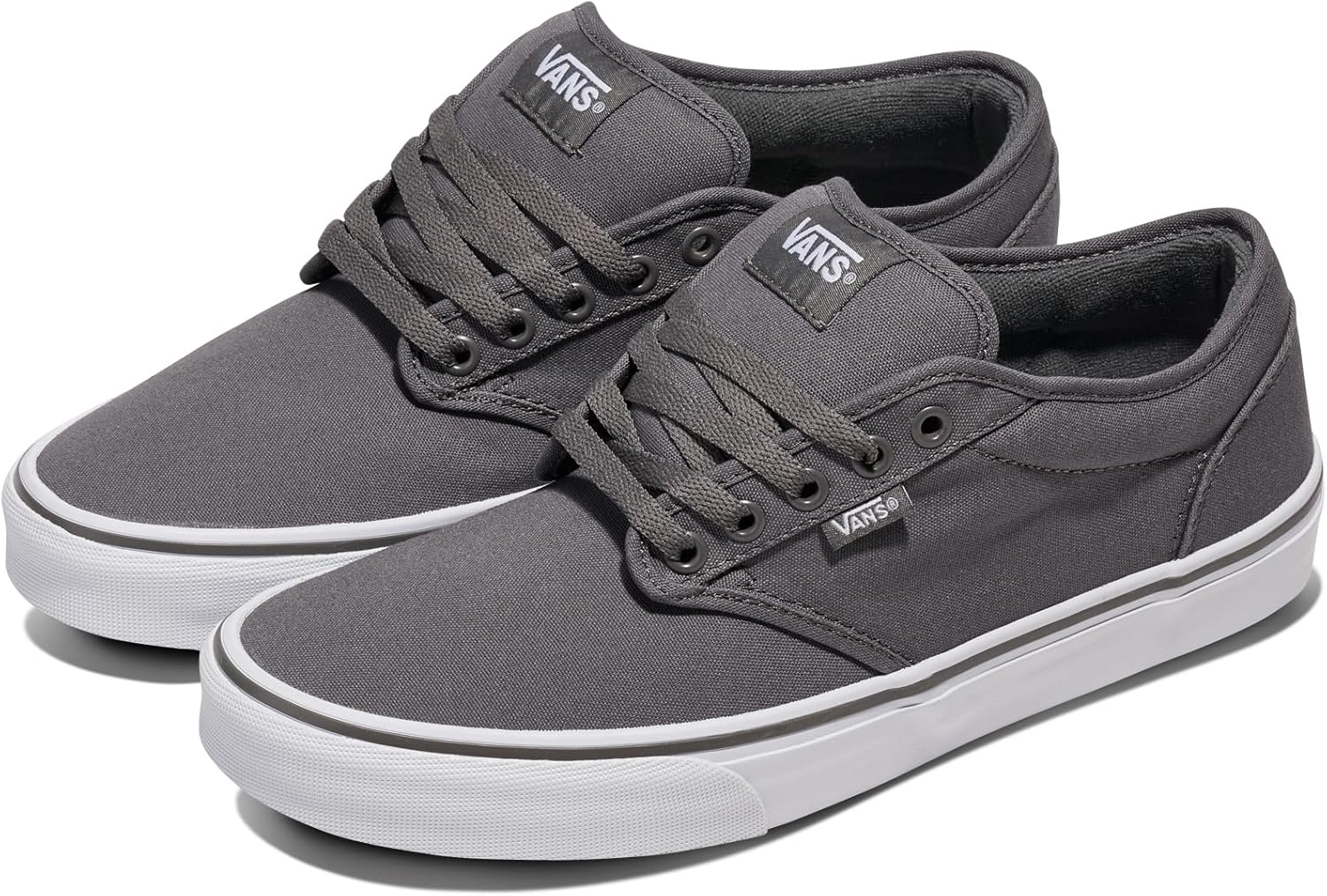 Vans мужские кроссовки Vn000tuy1861, Grey (Pewter/White) — фото 2