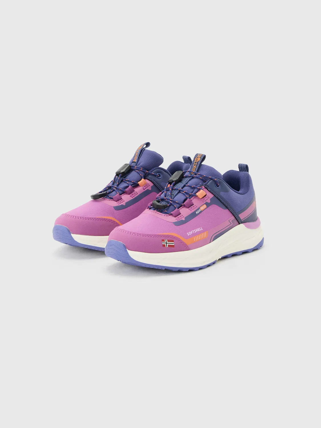 Кроссовки 'Bjordal Hiker' Trollkids, Pink — фото 2