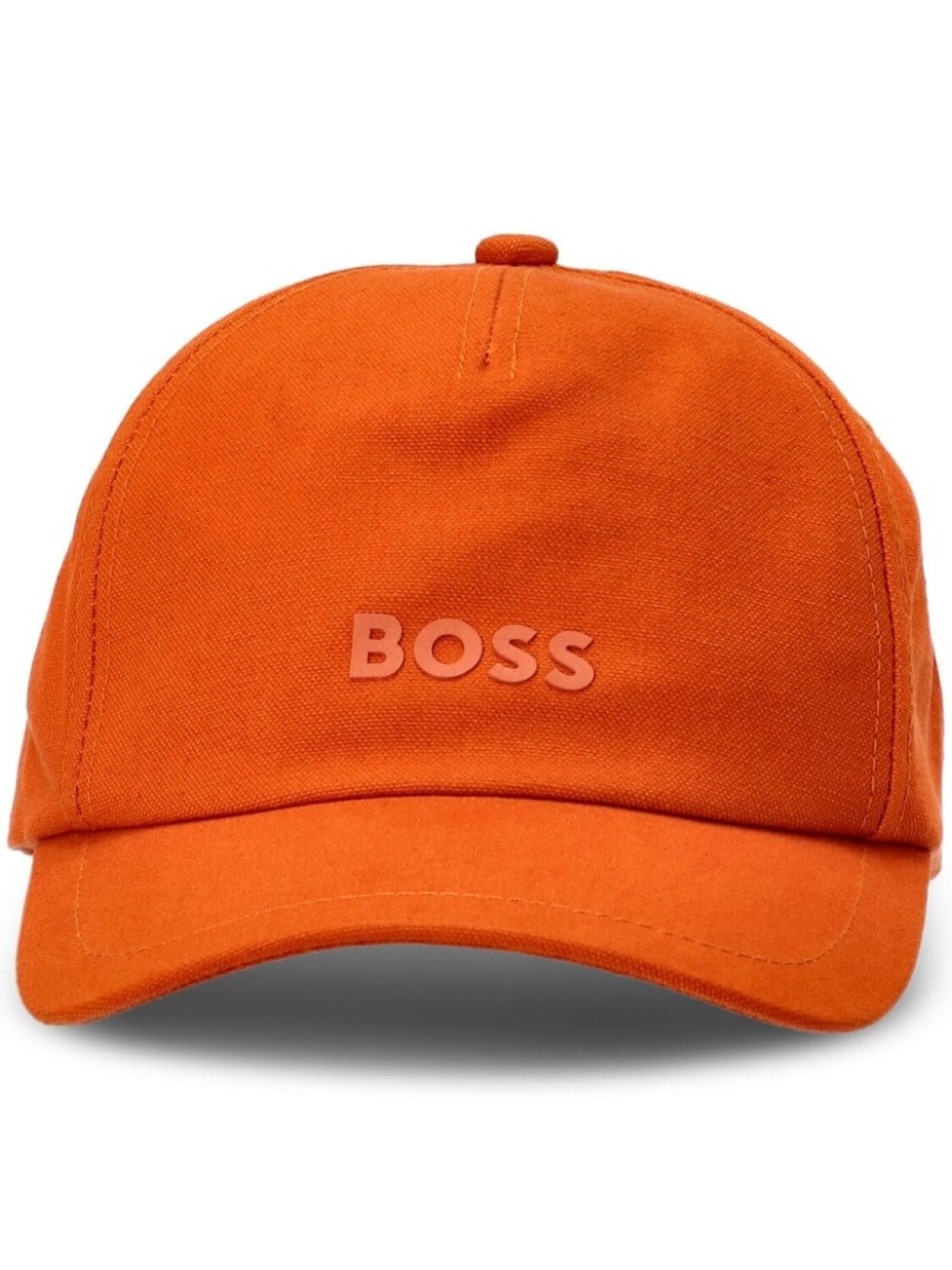 

BOSS хлопковая кепка с логотипом, оранжевый