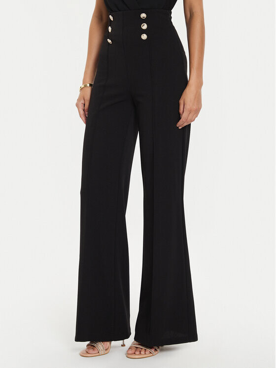 

Брюки из ткани regular fit Rinascimento, черный