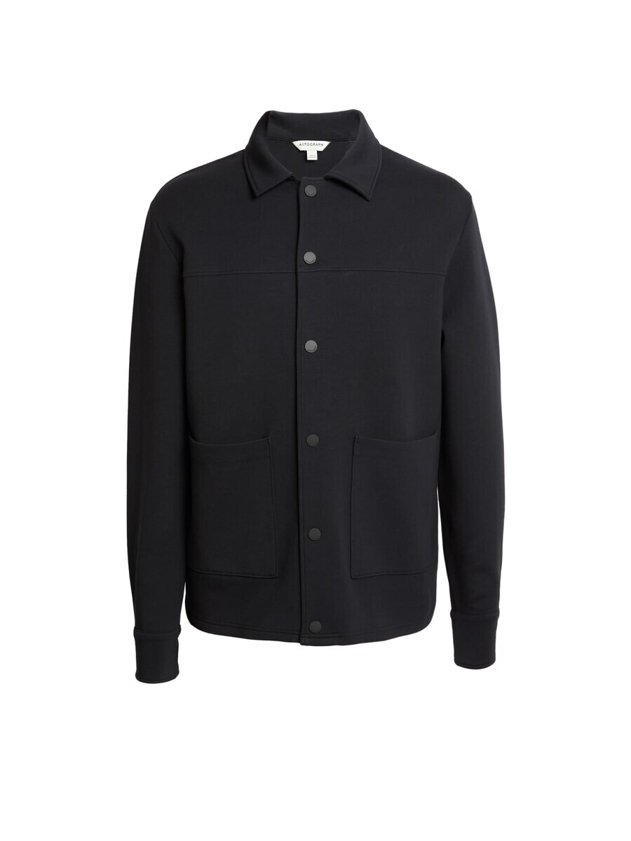 

Рубашка Marks & Spencer Regular fit Button Up, черный