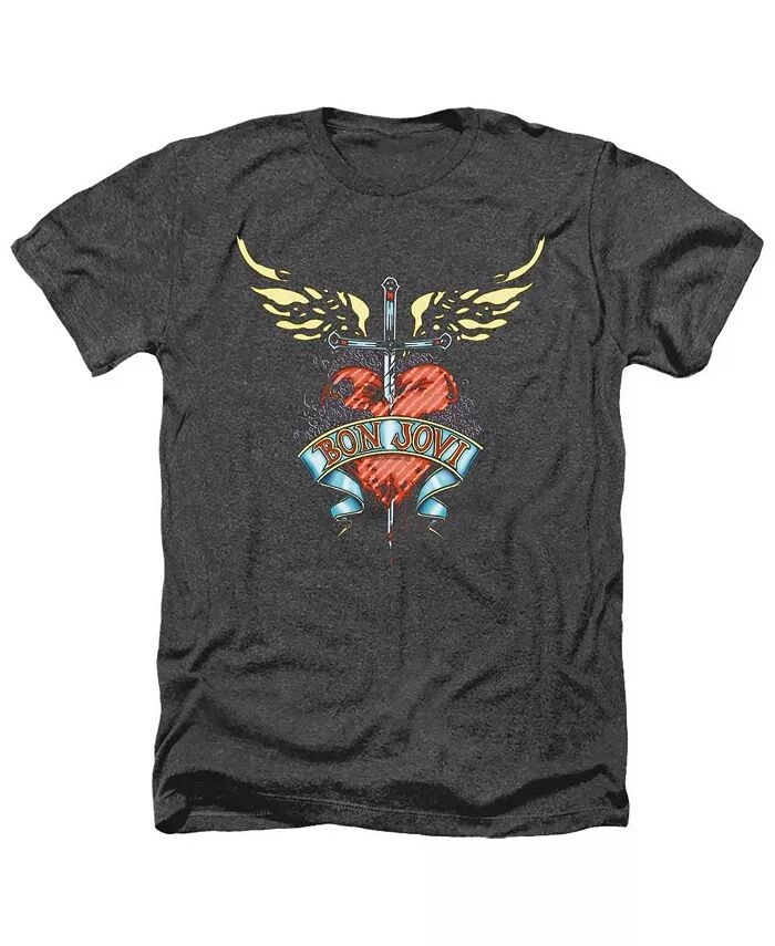 

Футболка мужская Daggered Adult Heather Bon Jovi, черный