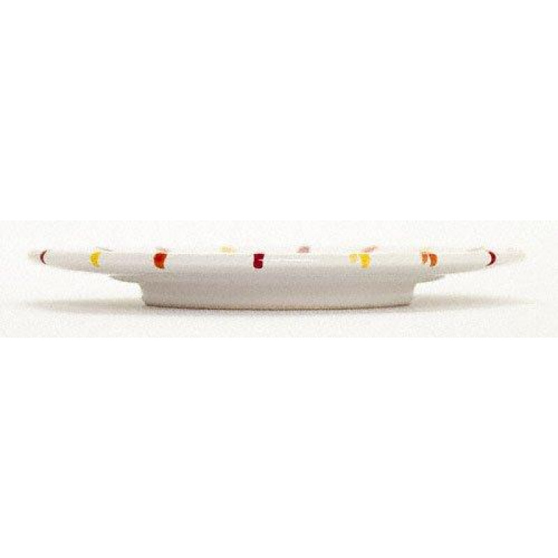 

Кофейное блюдце Landlust Gourmet 16 см Gmundner Keramik, белый/желтый/красный