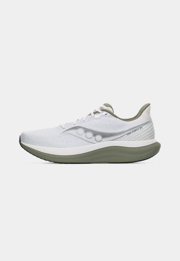 Кроссовки для бега по шоссе triumph 23 Saucony, White/Laurel — фото 2