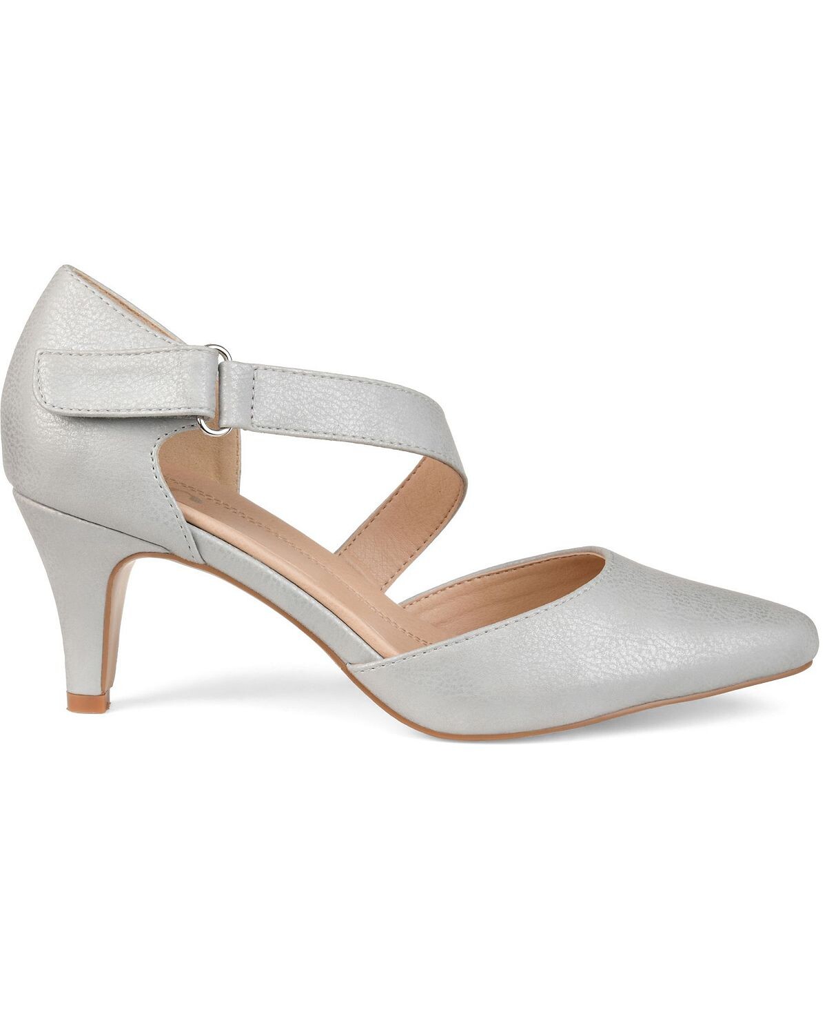 Женские туфли-лодочки Tillis Journee Collection, серебро — фото 2