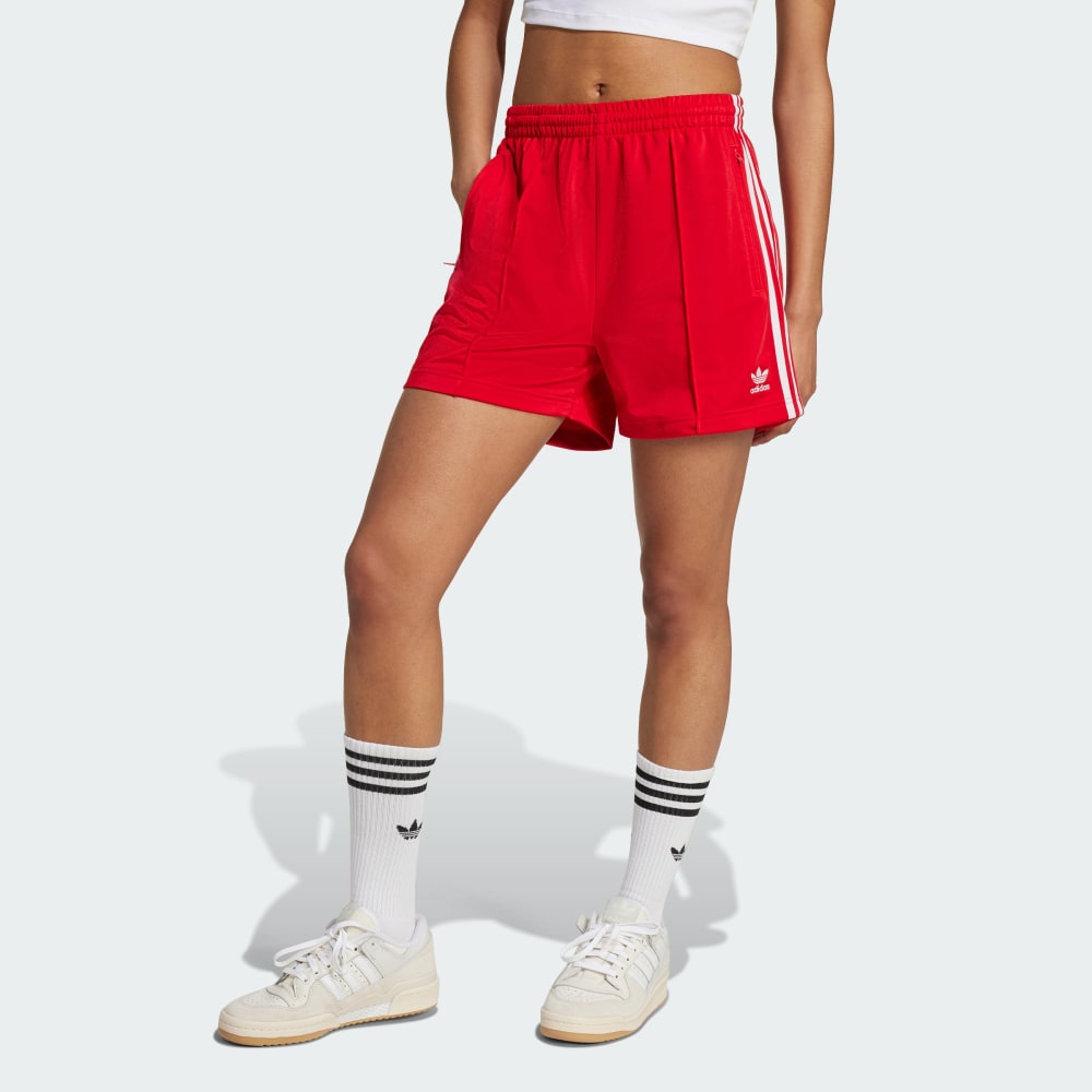 

Шорты Adidas Firebird Shorts, цвет Better Scarlet/White