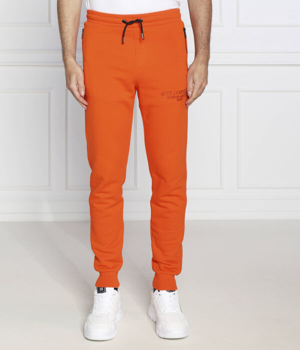 

Брюки Regular fit Karl Lagerfeld, оранжевый