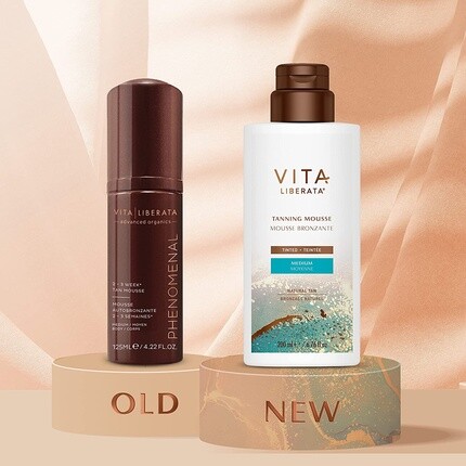 Vita Liberata Тональный мусс для загара Dark 200 мл — новая упаковка и формула — фото 3