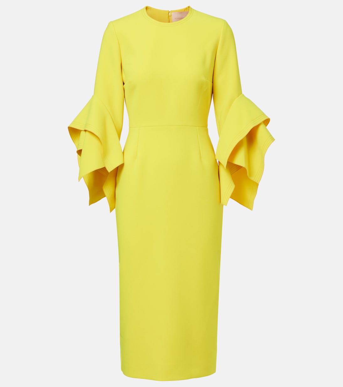 

Миди-платье из крепа Roksanda, Bright Yellow