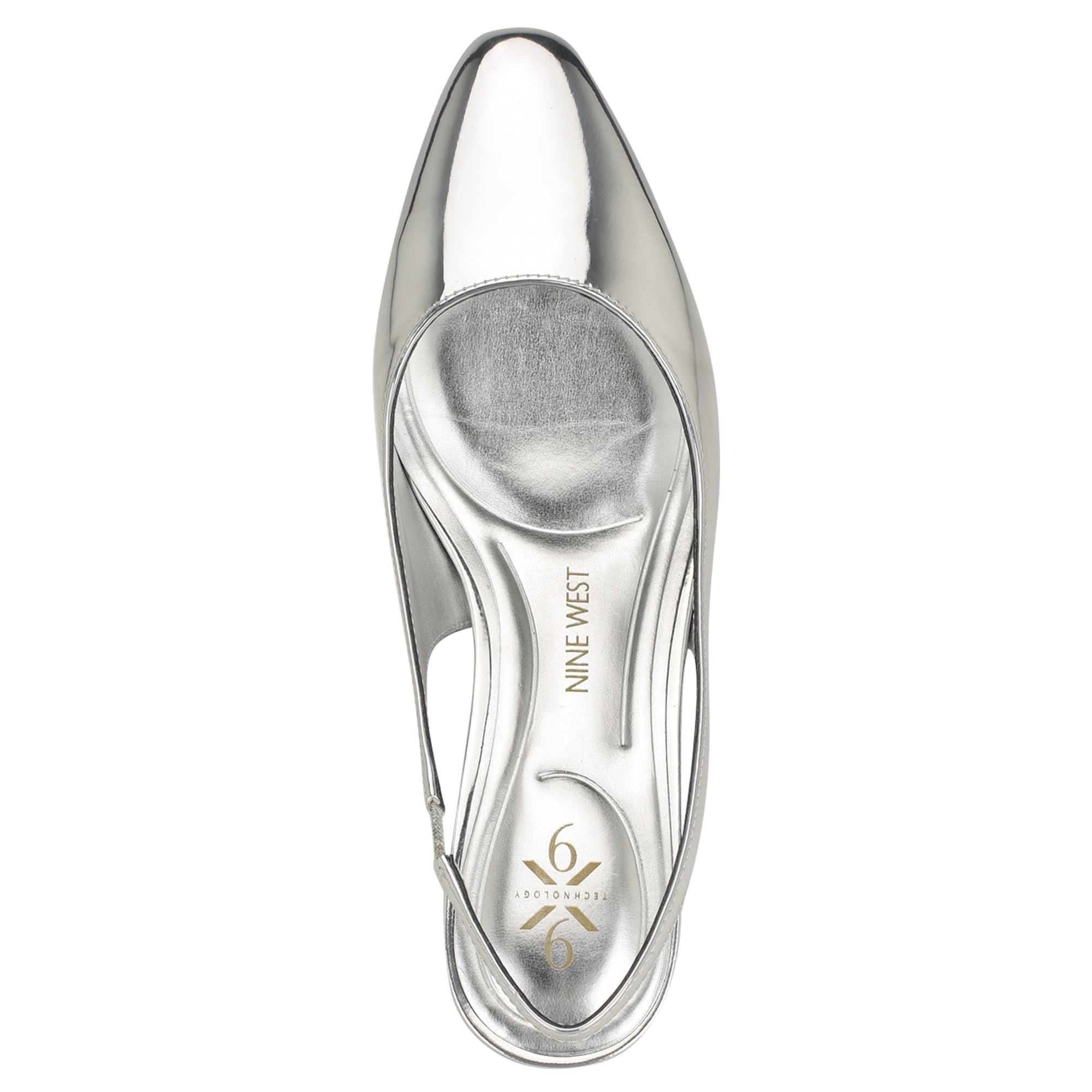 Туфли Nine West Sinead9X9, Silver 040 — фото 2
