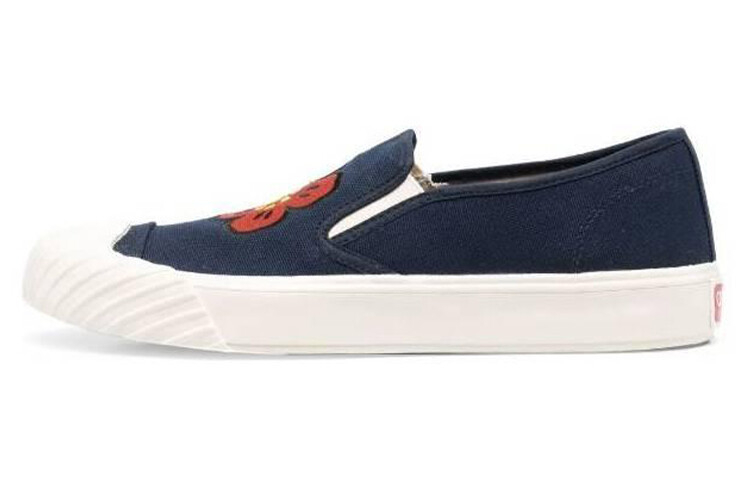 

Слипоны Kenzo с принтом, синий