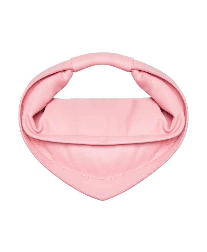 

Розовая мини-сумочка из овечьей кожи с усиленной ручкой. Federico Cina, розовый