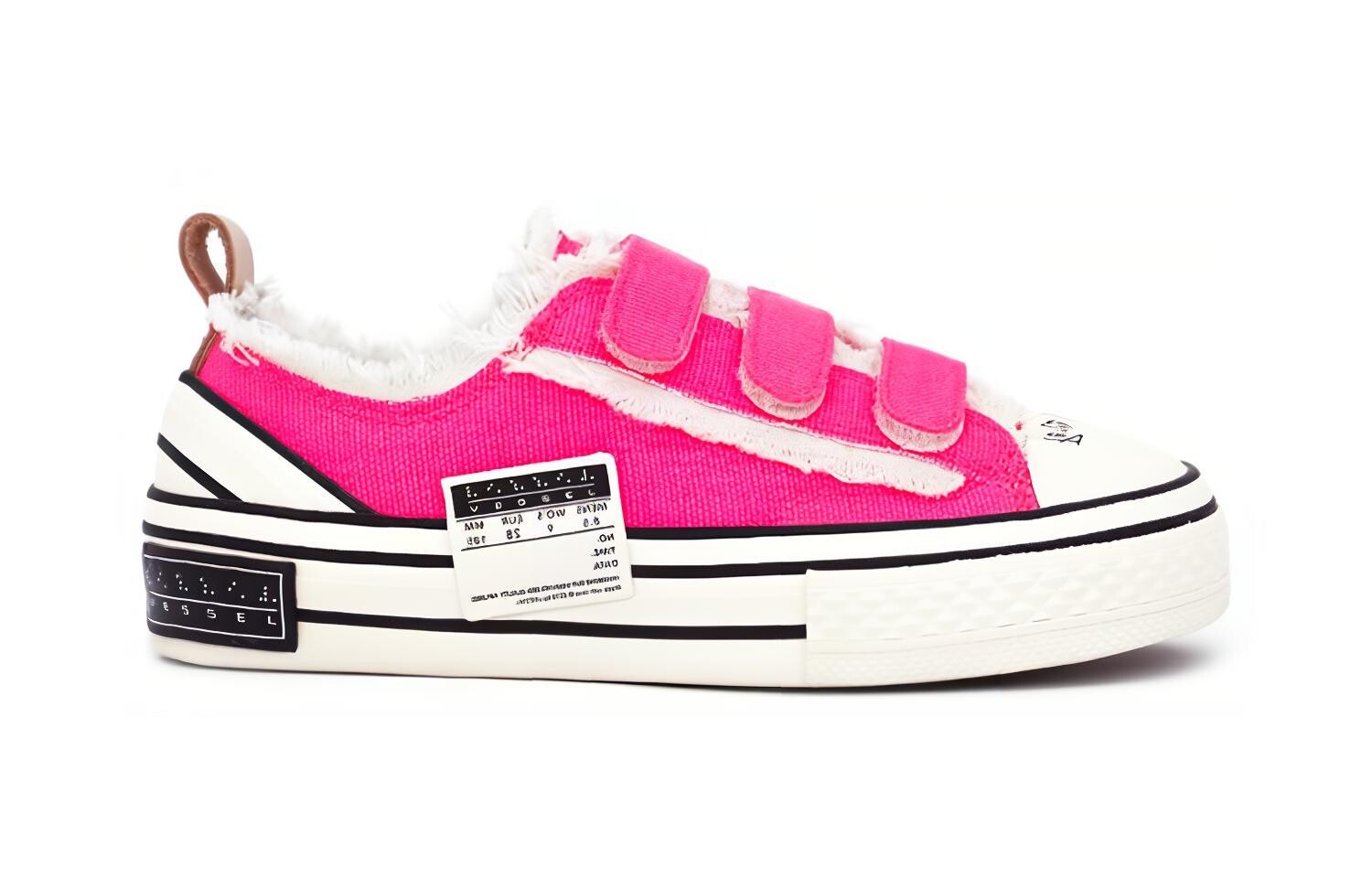 Кроссовки xVESSEL Toddler Shoes TD Low-top Neon Pink — фото 2