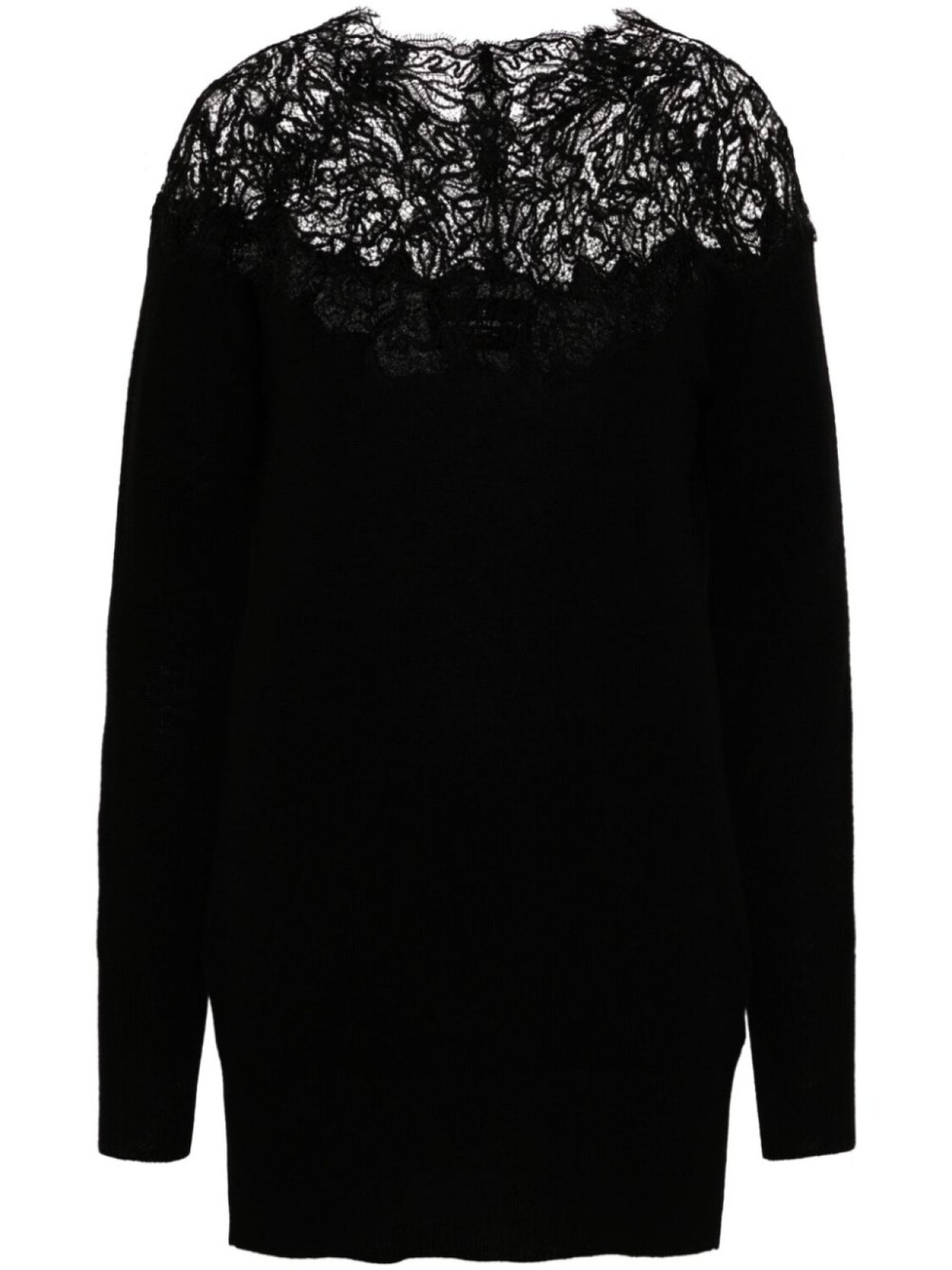

Ermanno Scervino джемпер с кружевными деталями, черный