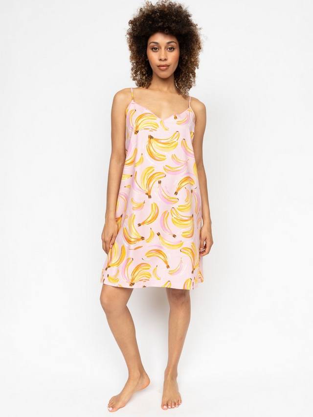 

Ночная сорочка с принтом Betsy Banana Cyberjammies, Light Pink