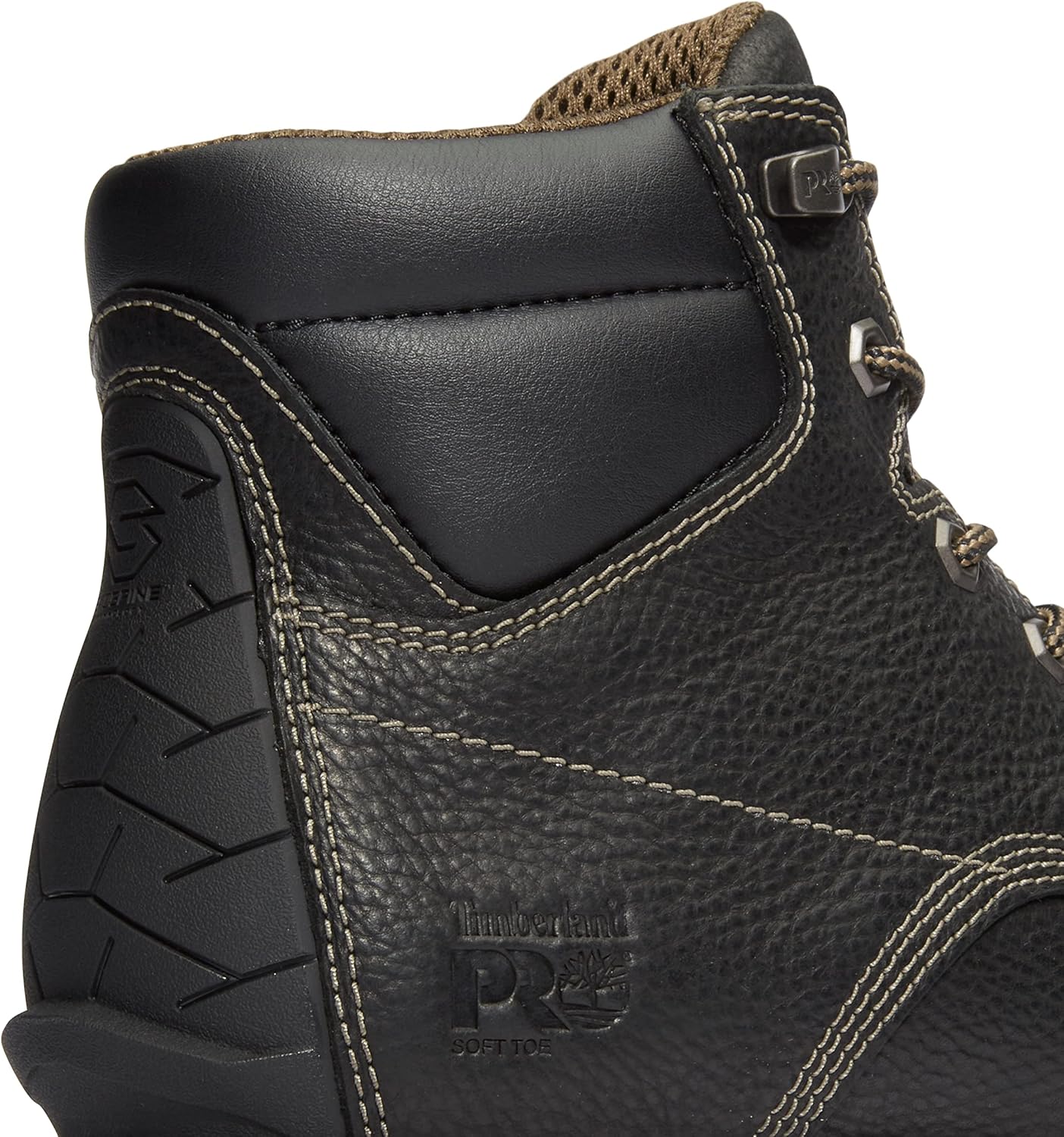 Timberland PRO мужские рабочие ботинки Irvine Wedge 6 Inch Soft Toe, Black-2024 New — фото 3