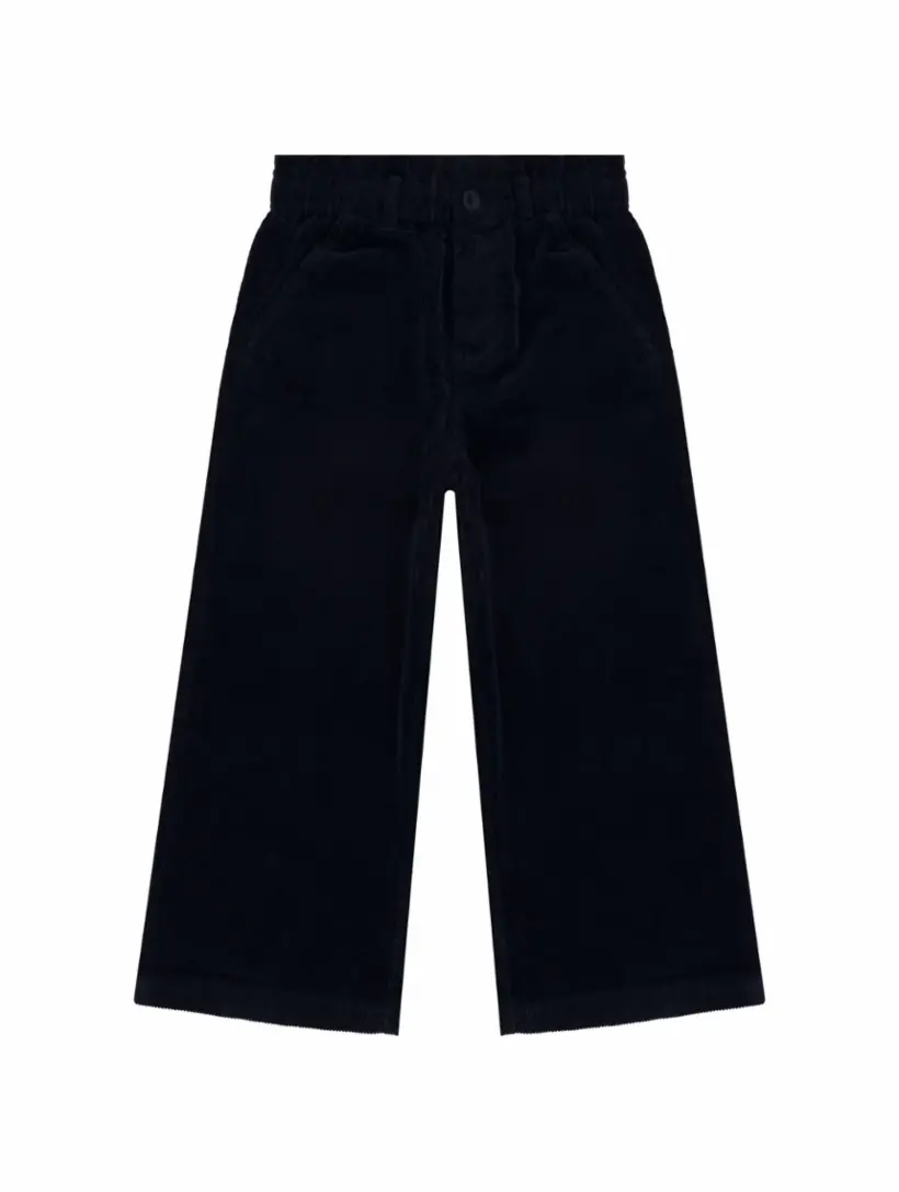 

Вельветовые широкие брюки Ralph Lauren, тёмно-синий