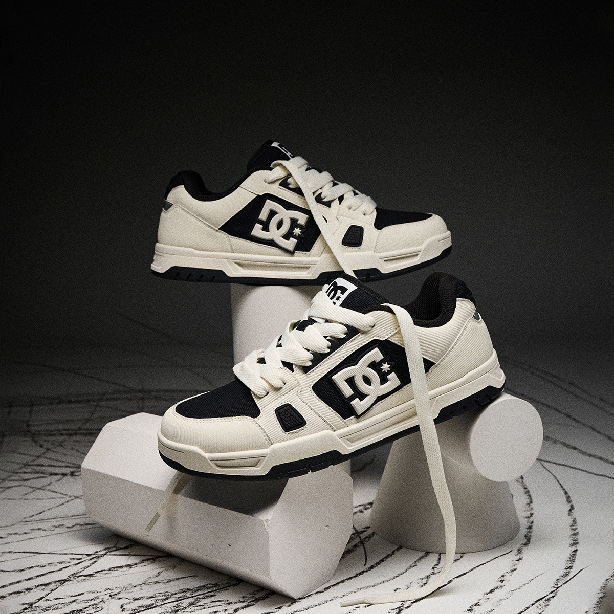 Кроссовки для скейтбординга ASTRA Low top Unisex DCSHOES, mystic cloud ink[standard, true to size, true to size] — фото 4