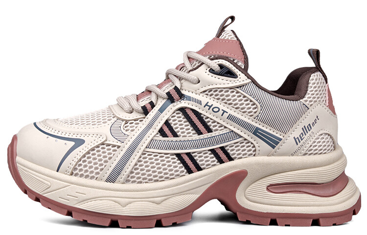 

Кроссовки WENPU/Wenpu Chunky Sneakers Women's Low-top, бежевый