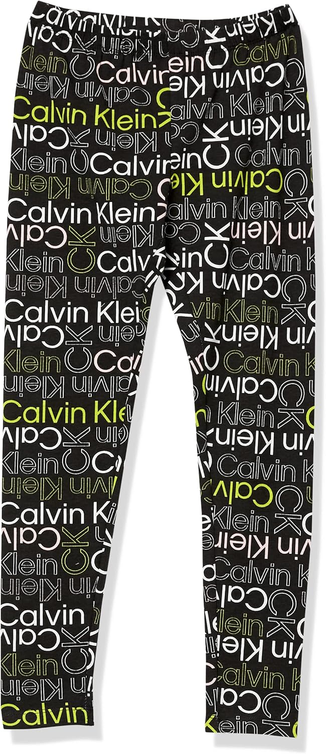 

Леггинсы Calvin Klein Girls Legacy Performance, Black Multi