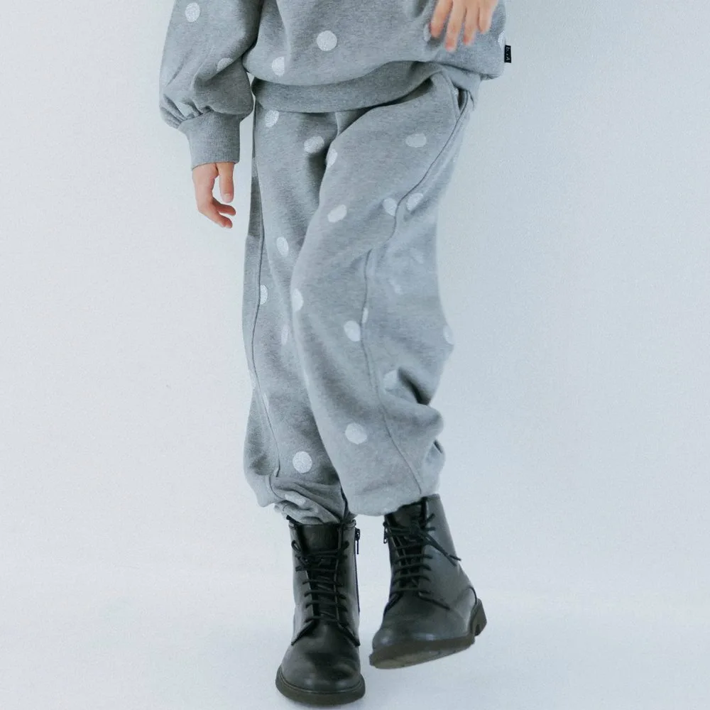 Kaneko Aya/Флисовые брюки с изогнутой формой Branshes, цвет 92_Gray