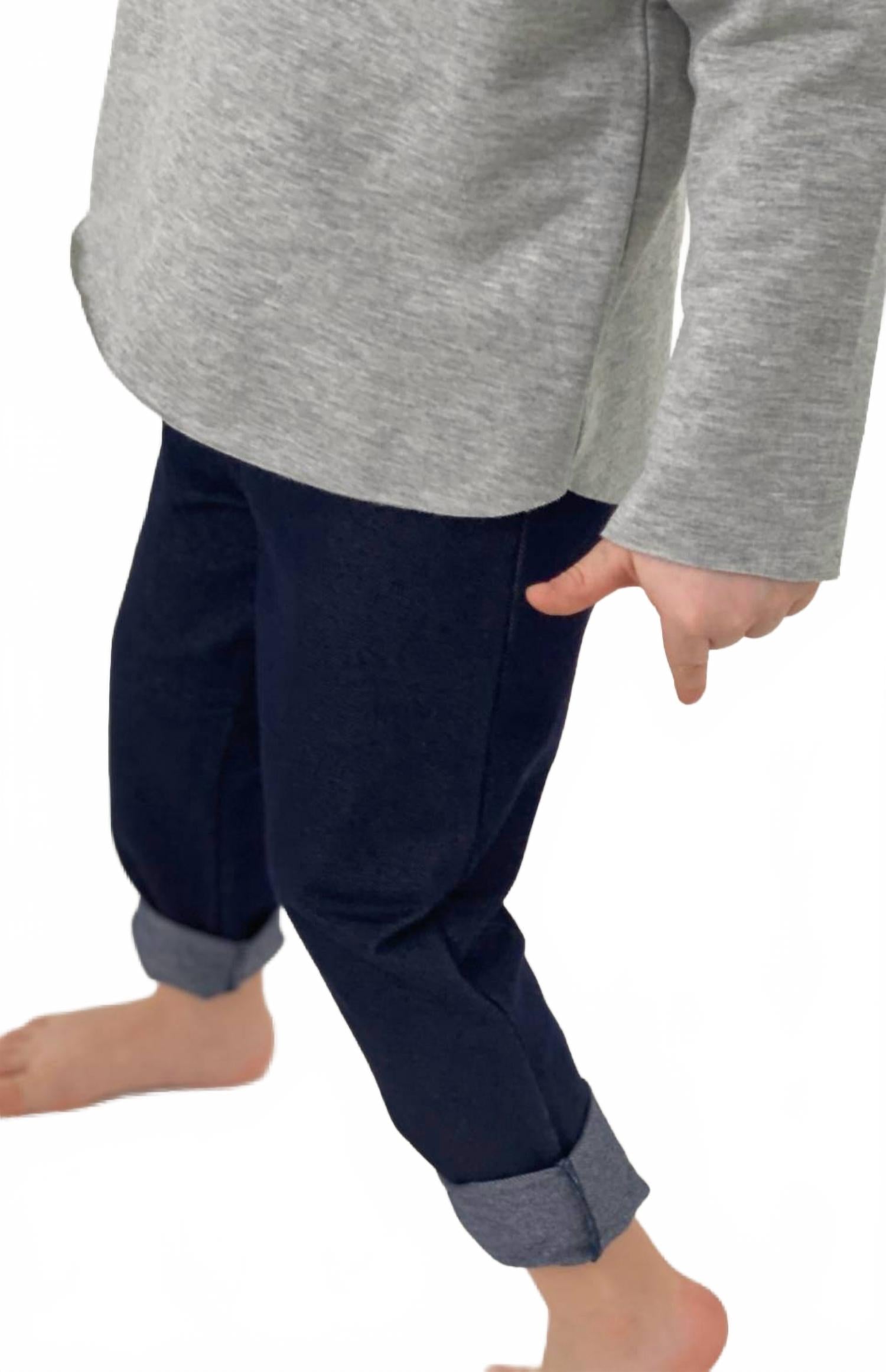 

Детские джинсовые штаны в темно-синем цвете A Basic Brand