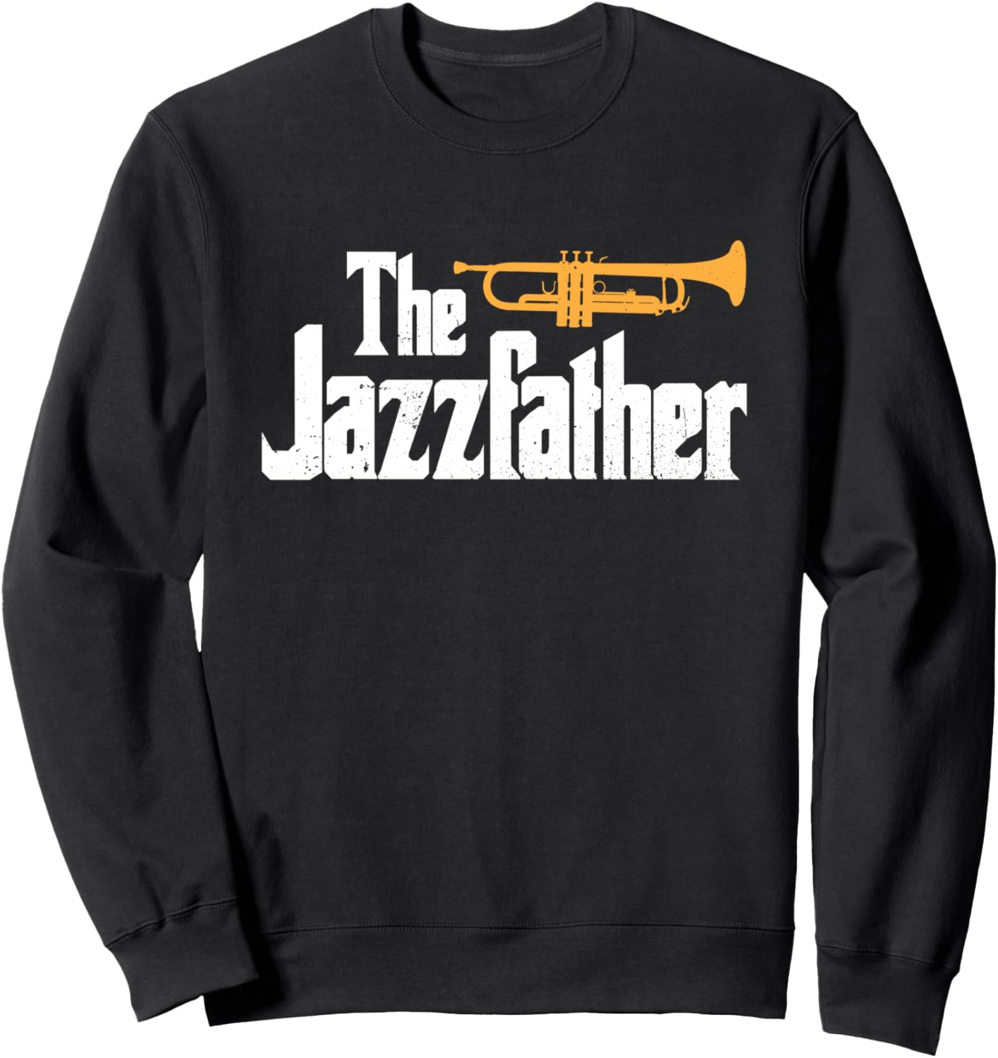 

Забавная толстовка с каламбуром «Джазмфатер, музыка, папа» ко Дню отца Funny Musician Jazz Music Dad Father'S Day Design, черный