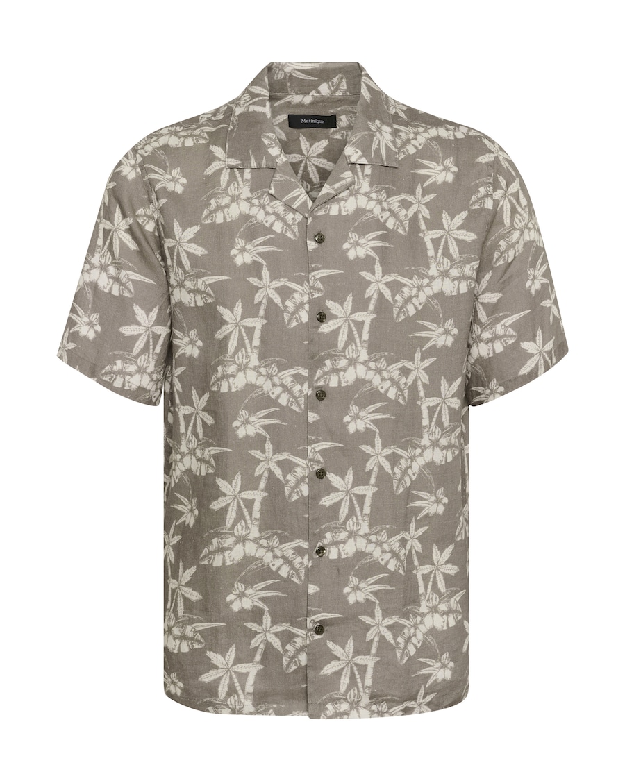 

Рубашка на пуговицах классического кроя Matinique Klampo, Cream/Mottled Beige