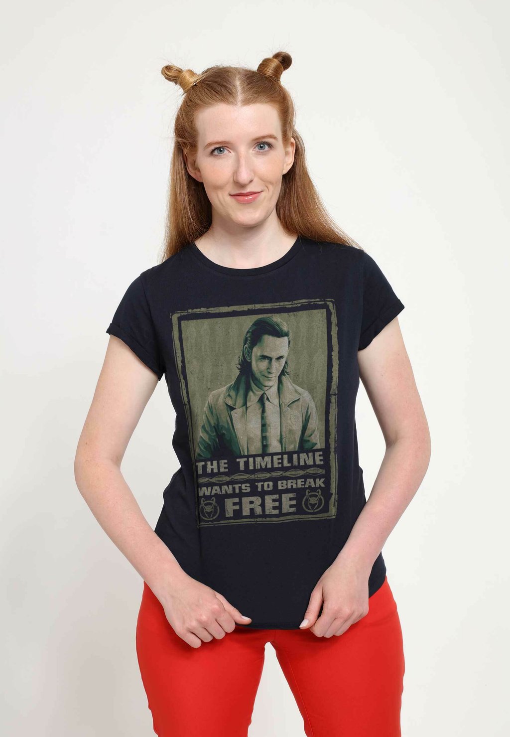 

Футболка с принтом LOKI BREAK FREE Henry Tiger, темно-синий