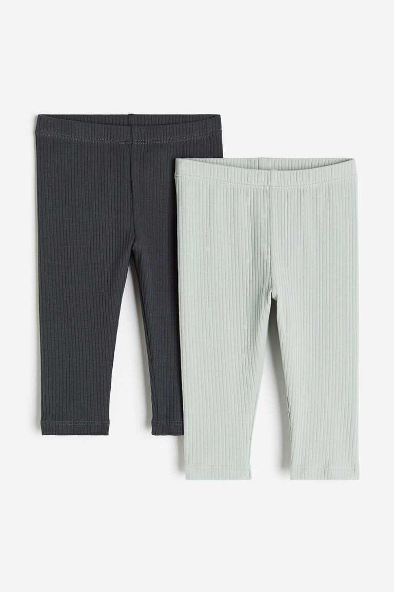 

2 пары леггинсов H&M, зеленый
