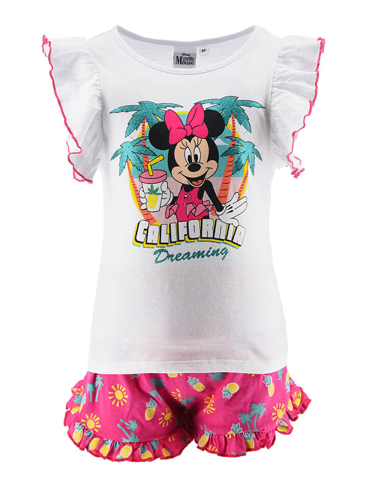 

Футболка Disney Minnie Mouse, цвет weiß/pink