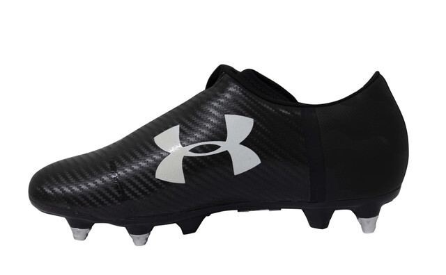 Ua Team Spotlight Hybird SG черные футбольные бутсы мужские Under Armour, черный — фото 3