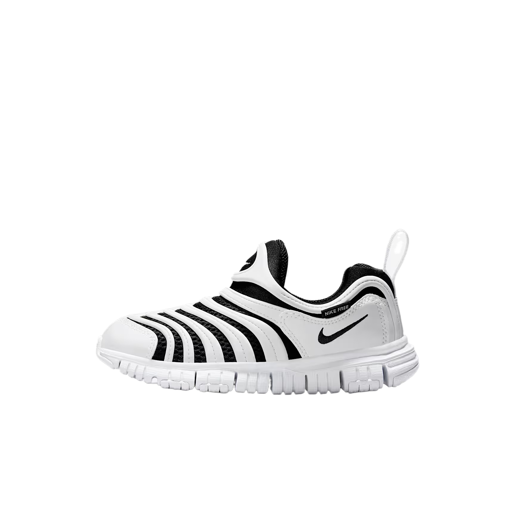 

Nike Динамо фри лоу топ детские повседневные кроссовки white/black для детей 3-7 лет